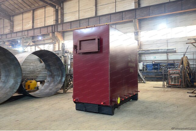 Водогрейный котел 0.35 с топкой ОУР