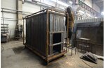 Котел 0.35 МВт на дровах - изготовление
